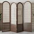 Screen partition 3d model