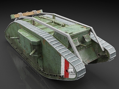 Mark IV Tank World War I Tank Vintage Tank 3d model