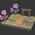 Game Environment Game Scene Fairy Tale Scene Fairy Tale Magic Scene Magic Item Fantasy Scene 3d model