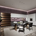 Modern Kitchen Interior With Wooden Slat Ceiling Recessed Lighting Island And Gray Cabinets