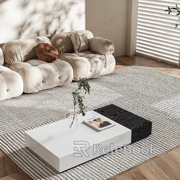 Style coffee table model