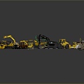 Engineering vehicles Engineering vehicles Construction vehicles Construction vehicles Construction vehicles Large transport vehicles Infrastructure equipment 3d model