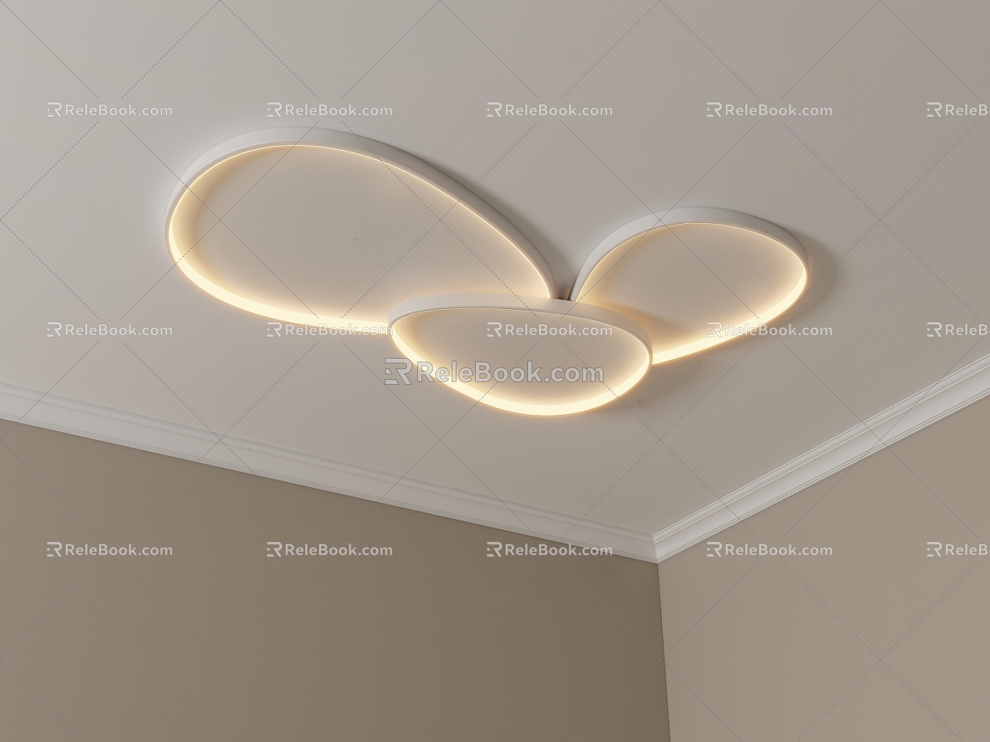 Modern cream ceiling light cream ceiling light model