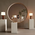 Modern table lamp 3d model