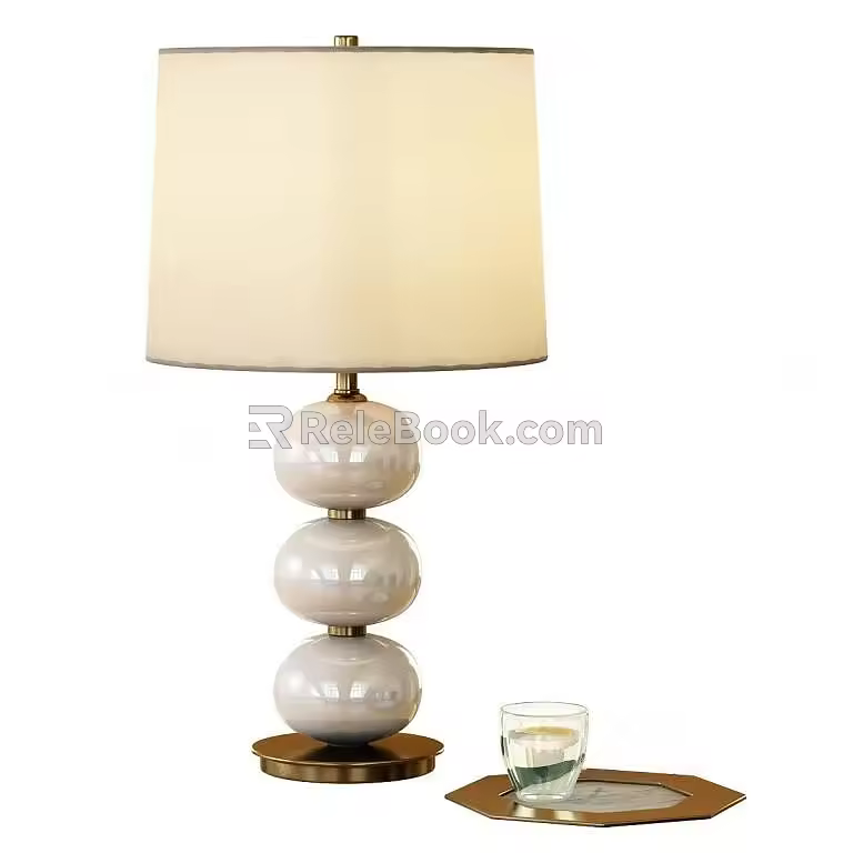Table lamp 3d model