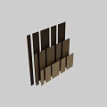 Wooden Plank Samples with Different Colors Textures and Shades for Decoration
