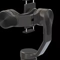 Mobile Digital Handheld Gimbal Camera Stabilizer With Control Knob And Recording Button 3d model