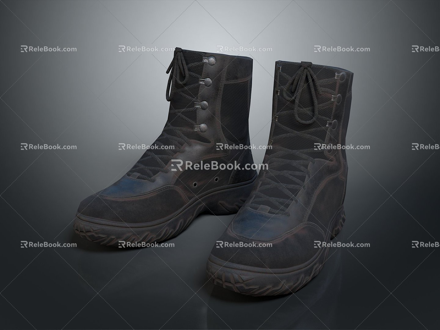 Men's Boots Old Boots Old Leather Boots Old Rain Boots Men's Leather Boots Men's Leather Shoes Pointed Leather Boots Fashion Leather Boots 3d model