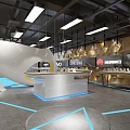 Modern Mobile Phone Store Dixintong Mobile Phone Store 3d model
