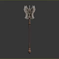 Scepter Ancient Scepter Cane Ancient Scepter Magic Scepter Metal Scepter Classical Scepter Magic Scepter 3d model