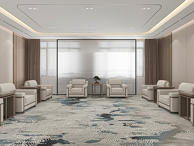 Modern Reception Room Reception Room model