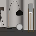 Modern Floor Lamps With Tripod Arc And Cylinder Designs For Living Room Interior Decor