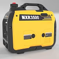 Industrial Equipment Portable Inverter Generator MAXPOWER MXR3500 Yellow Black Design