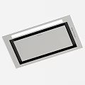 Modern Kitchen Range Hoods In Black And Grey With LED Lighting And Sleek Design