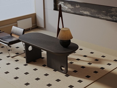 Modern dining table model