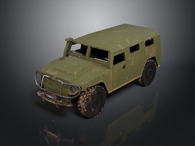 Bulletproof Car Armed Jeep Armed Car Armed Bulletproof Car Military Jeep Off-road Jeep Humvee 3d model