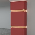 Wall Panel Decorative Column 3d model