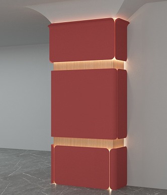 Wall Panel Decorative Column 3d model