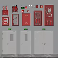 Essential Fire Safety Equipment Including Fire Extinguishers Hydrants Emergency Doors And Exit Lights For Protection