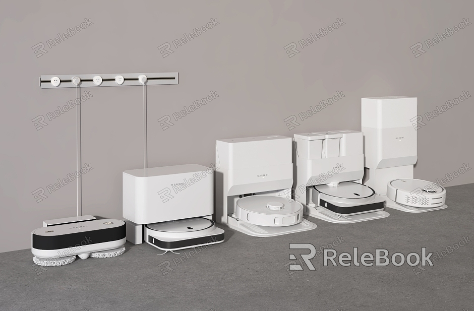 Modern sweeping robot sweeper model