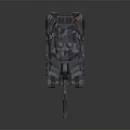 Modern Military Tank With Camouflage Armor Turret And Advanced Cannon Design