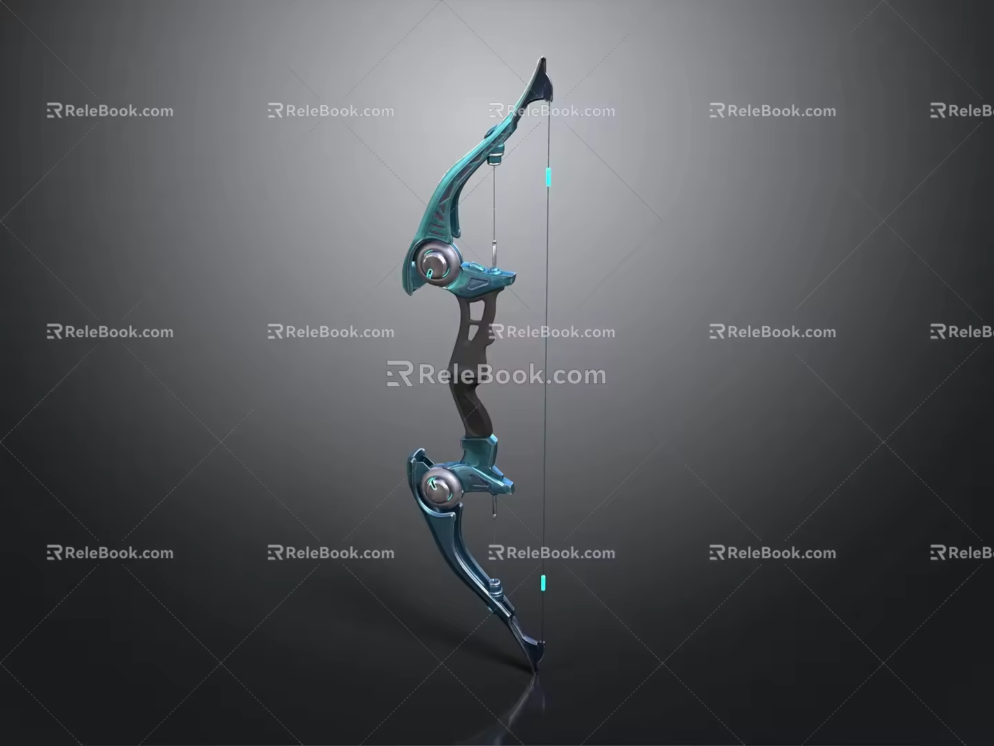 Crossbow Mechanical Crossbow Shift Bow and Arrow Shoot Far Equipment Weapons High-tech Crossbow 3d model