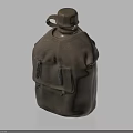 Daily Electrical Appliance Portable Brown Kettle With Lid And Strap Design For Home Use