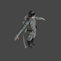 Weimar Army Infantry 3d model