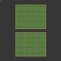 Geometric Pattern Square Rug In Neutral Tones With Woven Texture For Home Decor