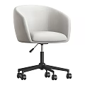 Comfortable Modern Office Chair With Multiple Colors Adjustable Height And Rolling Casters 3d model