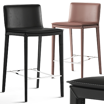 Modern Bar Chair Bar Chair 3d model