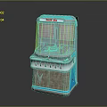 Retro Headphone Speaker System With Classic Design Transparent Front And High Quality Sound