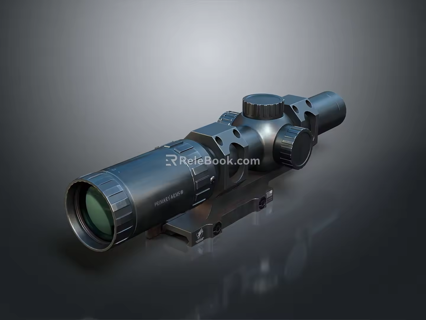Infrared Steiner Laser Pistol Light Source Firearm Sight Firearm Device 3d model