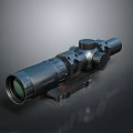 Infrared Steiner Laser Pistol Light Source Firearm Sight Firearm Device 3d model
