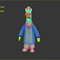 Cartoon Characters Cartoon Animals Cartoon Small Animals Game Characters Virtual Characters Anime Characters Cartoon Elves 3d model