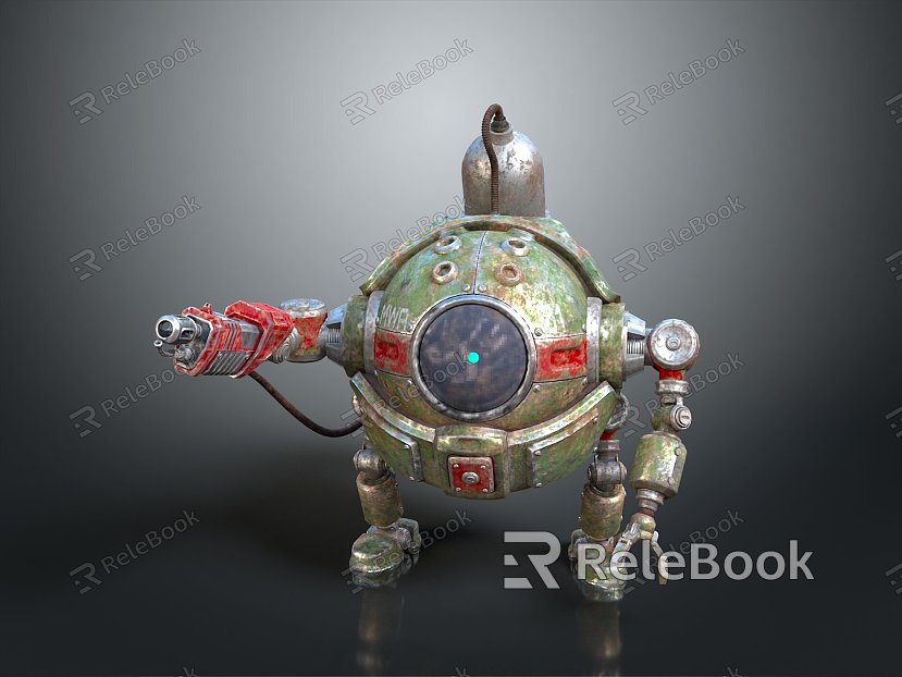 Mech Warrior Mech Soldier Machine Battlearm Mechanical Battlearm Machine Fighter Robot model