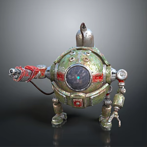 Mech Warrior Mech Soldier Machine Battlearm Mechanical Battlearm Machine Fighter Robot 3d model