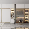 Wardrobe SU model 3d model