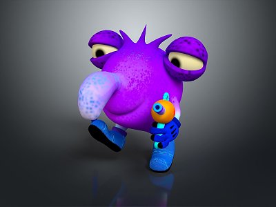 Monster Warrior Alien Monster Alien Monster 3d model