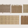 Various Wooden Fence Designs With Vertical Horizontal Slats And Grille Patterns For Outdoor Gardens