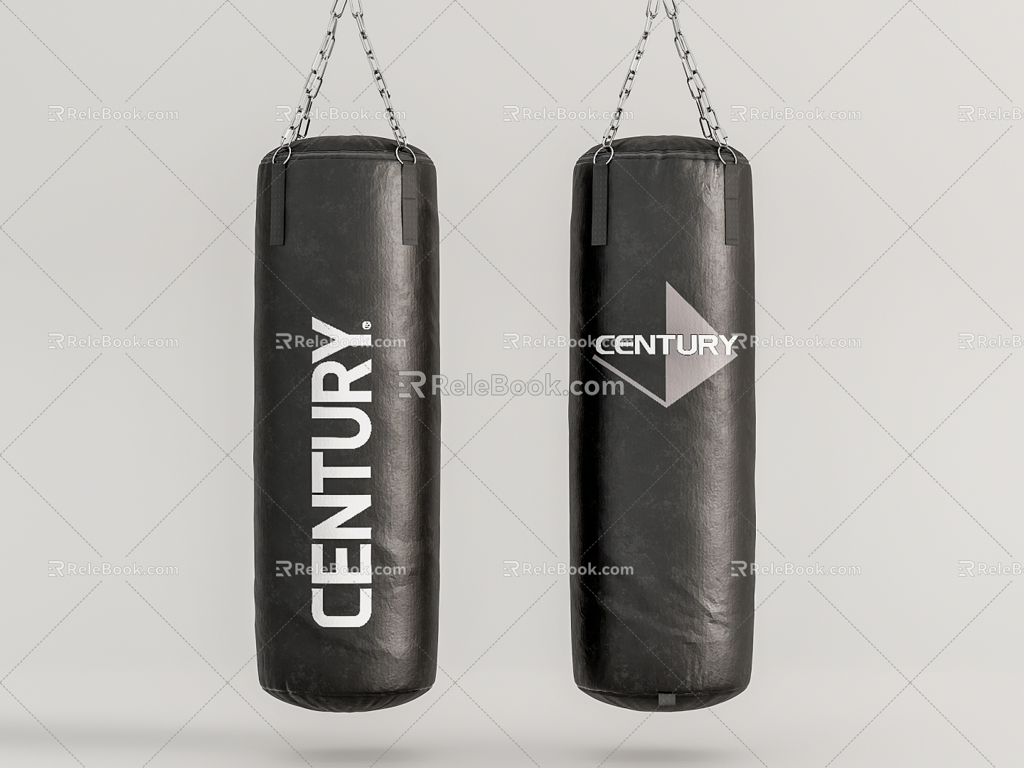 Modern Boxing Sandbag Sandbag Fitness Equipment 3d model