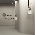 Elegant SPA Store Interior With Treatment Beds Mirrors Decorative Lights And Green Plants