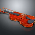 Handcrafted Wooden Violin Instrument With Classic Design And Bow For Music Enthusiasts