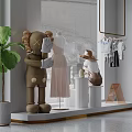 Modern Fashion Store Interior Design With Mannequins Pendant Lights Display Area And Tables