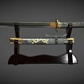 Tang Dao Samurai Swords 3d model