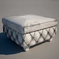 Sofa stool 3d model