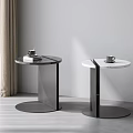 Modern Side Table Corner Table Italian Round Table Side Table Light Luxury Corner Table Corner Table Coffee Table 3d model