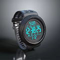 The image provided focuses on a sports watch with no food-related elements, so it's impossible to generate a food-themed title based on the given picture information.