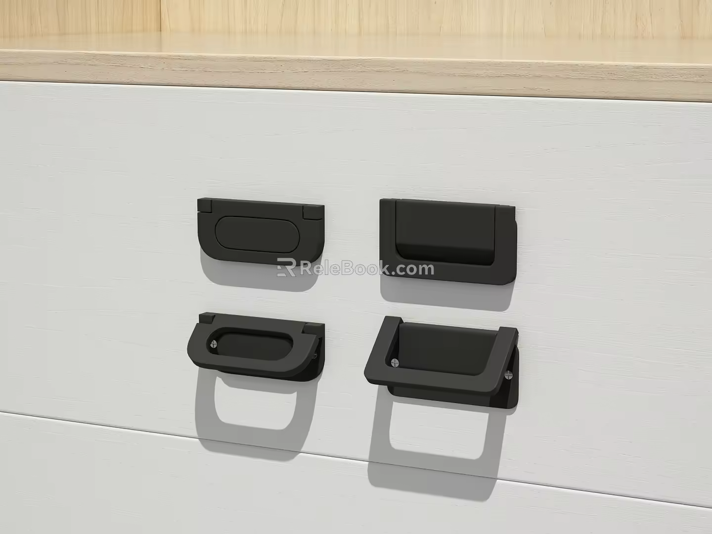 Modern hardware handle 3d model