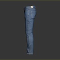 Jeans Casual Pants Denim Casual Pants Men's Pants Women's Pants Men's Pants Women's Pants 3d model